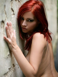 Ariel Gorgeous Redhead Girl Posing Nude