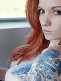 Beautiful Tattooed Girl Kemper