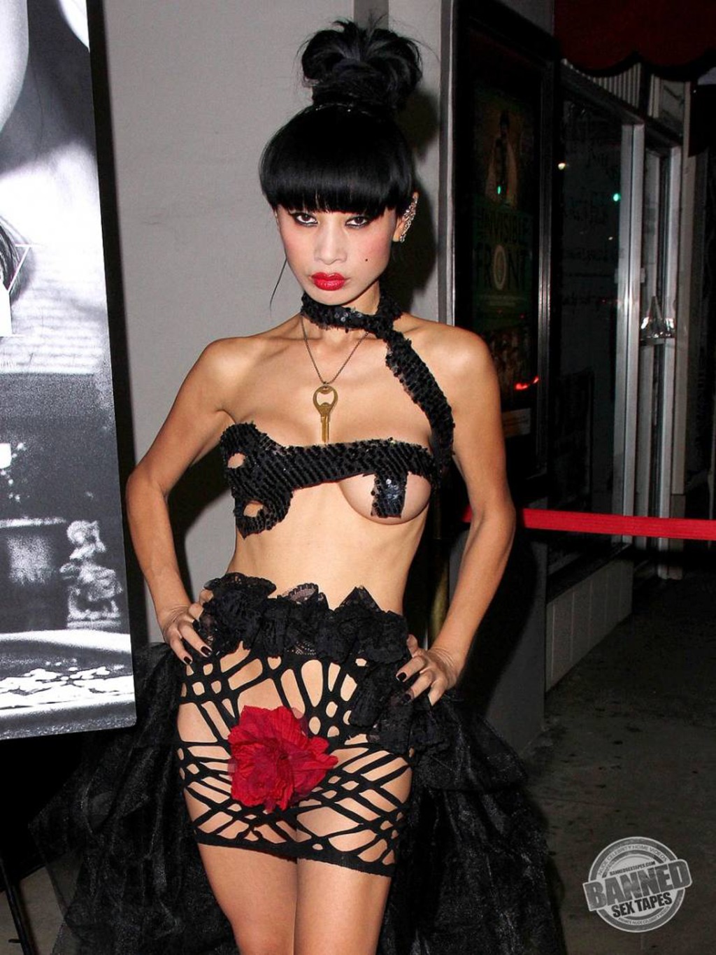 Bai Ling Extreme Dress 06