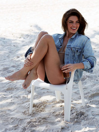 Alyssa Miller On The Beach