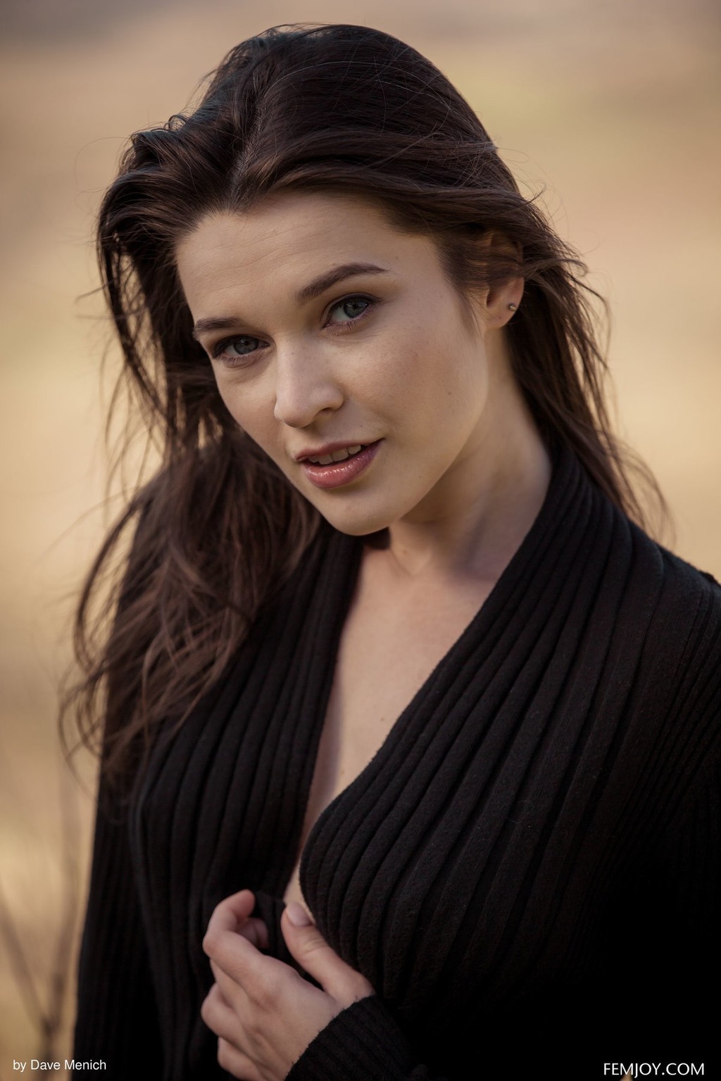 Gorgeoius Brunette Serena J Shows Her Sexy Body 00