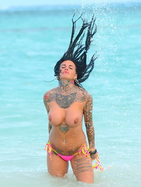 Busty Jemma Lucy Shows Off Her Hot Body