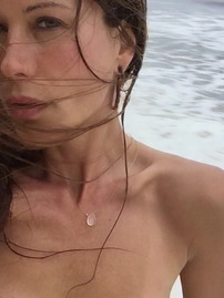 Rhona Mitra Showing Off Her Bare Boobs And Pussy