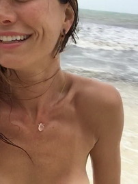 Rhona Mitra Showing Off Her Bare Boobs And Pussy