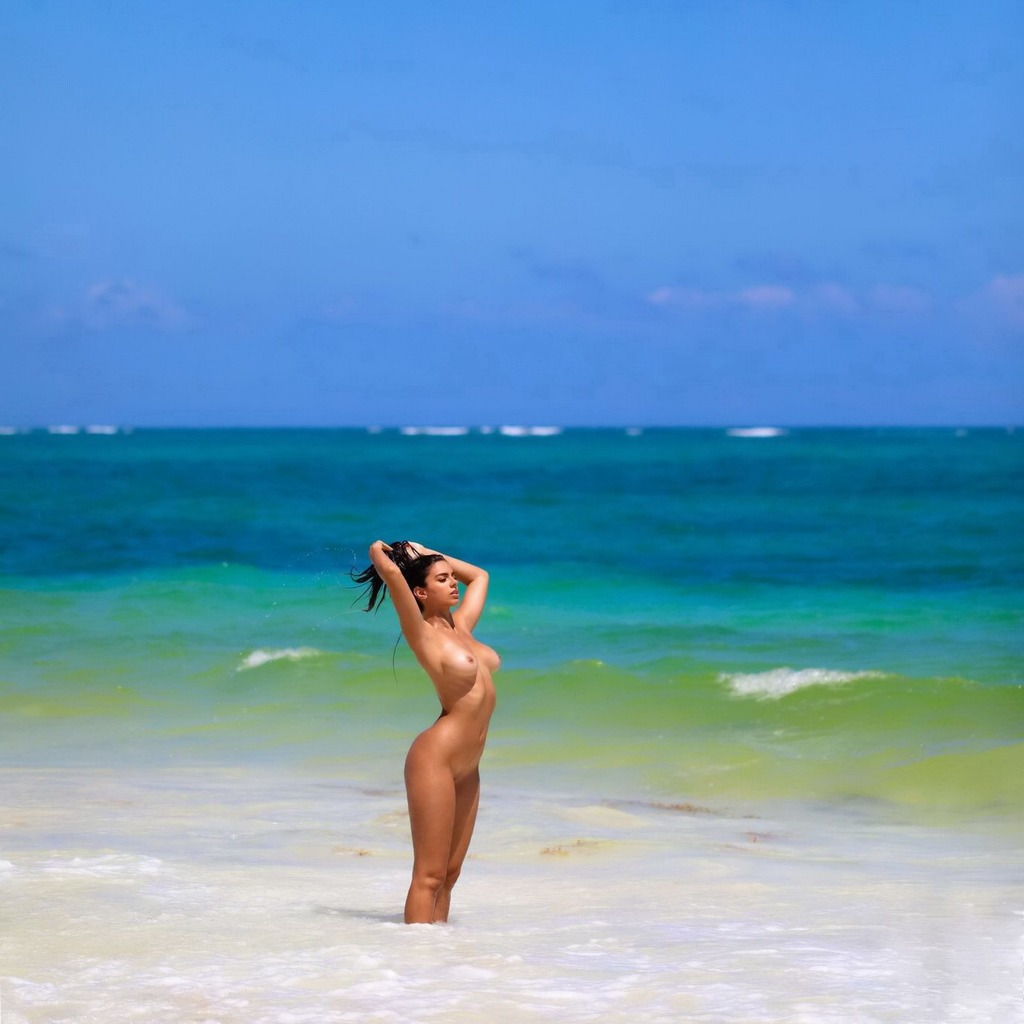 Priscilla Huggins On The Beach 13
