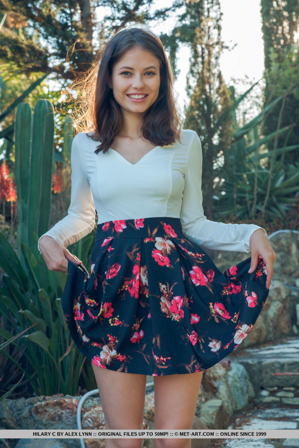 Cute Brunette Hilary 04