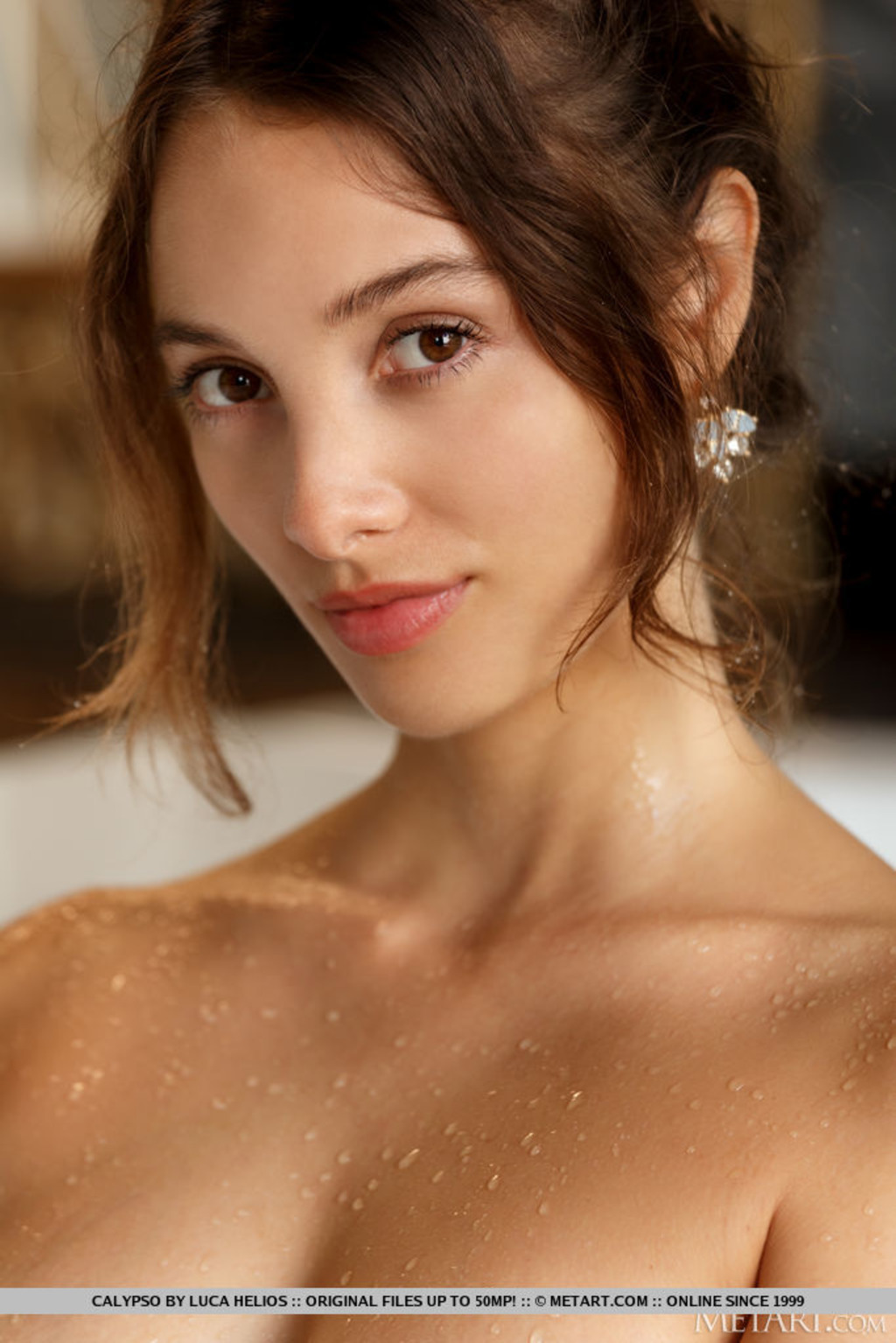 Cute Brunette Girl Calypso 00