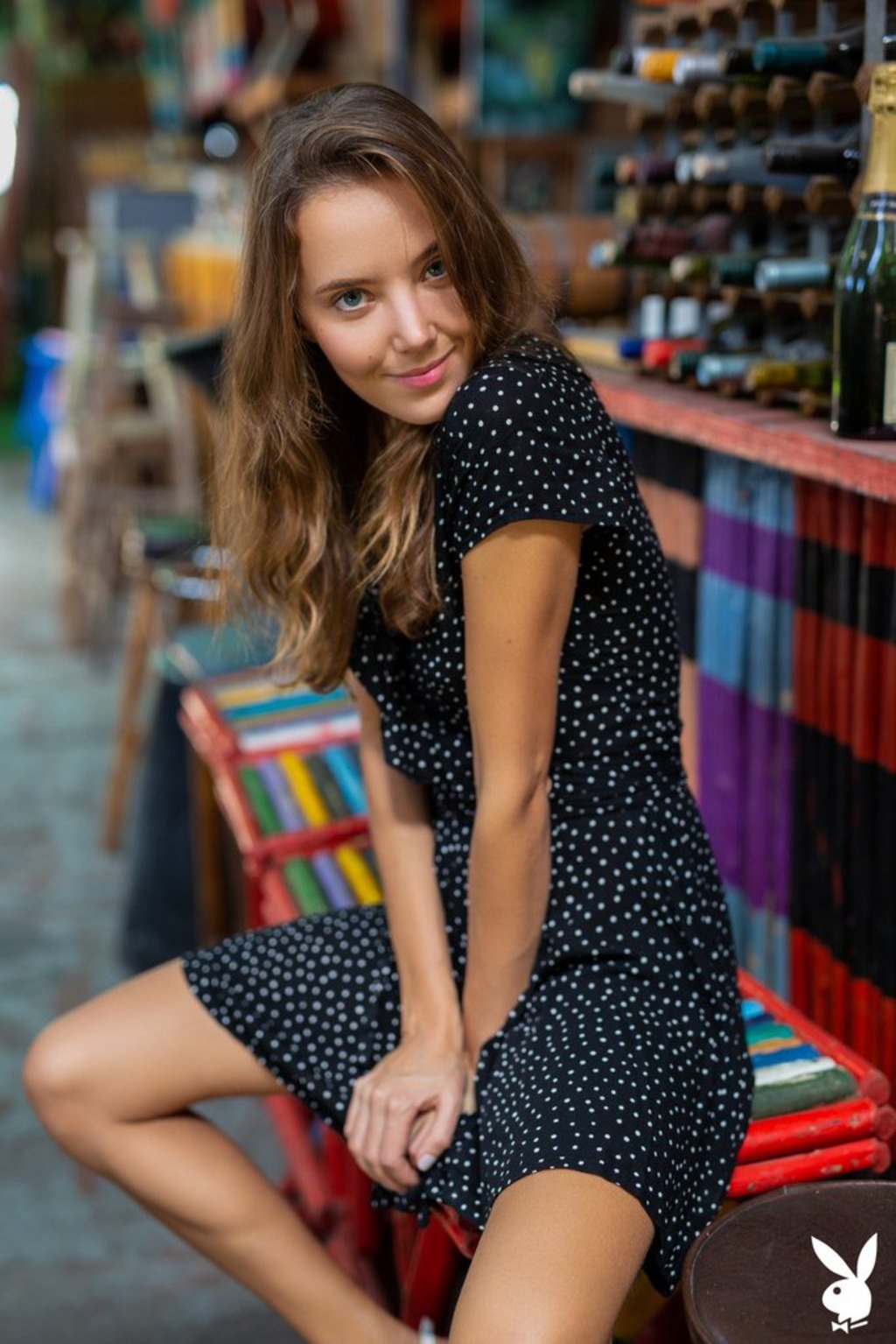 Princess Clover Shamelessly Strips In Warehouse 00