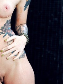 Gorgeous Tattooed Blonde Vice