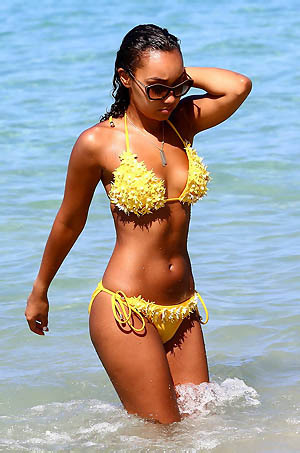 Leigh-Anne Pinnock On The Beach